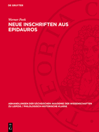 Neue Inschriften Aus Epidauros