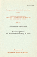 Neuere Ergebnisse der Ackerbohnenforschung in Polen