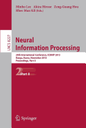 Neural Information Processing: 20th International Conference, Iconip 2013, Daegu, Korea, November 3-7, 2013. Proceedings, Part I