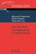 New Directions and Applications in Control Theory
