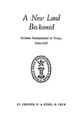 New Land Beckoned
