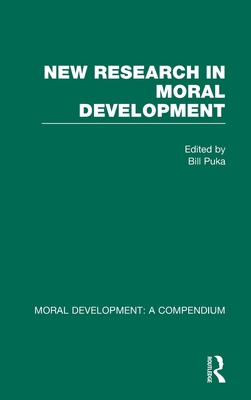 New Research in Moral Development - Puka, Bill (Editor)