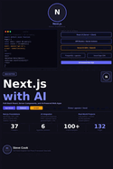 Next.js with AI: A Complete Beginner's Guide to Next.js, Full-Stack React Development, and AI-Powered Web Applications