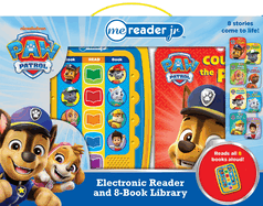 Nickelodeon Paw Patrol: Me Reader Jr Electronic Reader and 8-Book Library Sound Book Set