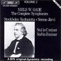 Niels W.Gade: The Complete Symphonies, Vol. 2 - Stockholm Sinfonietta; Neeme J�rvi (conductor)