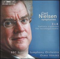 Nielsen: Symphonies Nos. 3 & 4 - Anu Komsi (soprano); BBC Scottish Symphony Orchestra; Osmo V�nsk� (conductor)