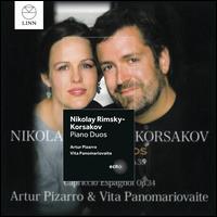 Niikolay Rimsky-Korsakov: Piano Duos - Artur Pizarro (piano); Vita Panomariovaite (piano)