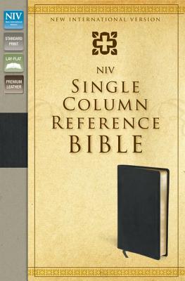 NIV Single-column Reference Bible - Zondervan Bibles (Creator)