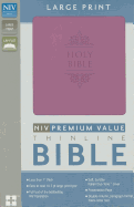 NIV, Value Thinline Bible, Large Print, Imitation Leather, Pink