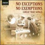 No Exceptions, No Exemptions - Malcolm Martineau (piano); Robin Tritschler (tenor); Ruth Gibbons (viola)