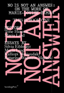 No Is Not an Answer - On the Work of Marie-Louise Ekman