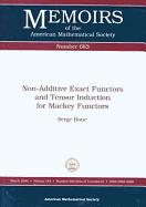 Non-Additive Exact Functors and Tensor Induction for Mackey Functors - Bouc, Serge