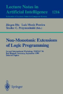 Non-Monotonic Extensions of Logic Programming: Second International Workshop Nmelp '96, Bad Honnef, Germany September 5 - 6, 1996, Selected Papers
