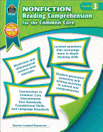 Nonfiction Reading Comprehension for the Common Core Grd 3