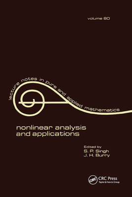 Nonlinear Analysis and Applications - Singh, S P