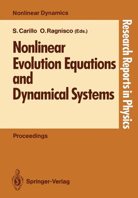 Nonlinear Evolution Equations and Dynamical Systems - Carillo, Sandra (Editor), and Ragnisco, Orlando (Editor)