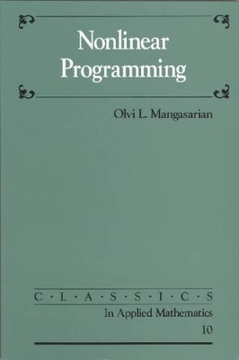 Nonlinear Programming - Mangasarian, Olvi L