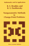 Nonparametric Methods in Change Point Problems
