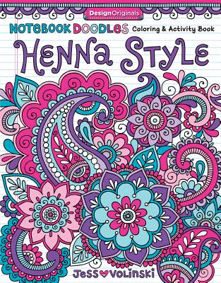 Notebook Doodles Henna Style: Coloring & Activity Book - Volinski, Jess