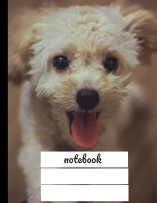 Notebook: Toy Poodle Journal Quad Ruled - 4x4 - Cute Graphing Composition Notebook - Soft Cover - - Publishing, Happiness