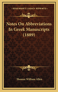 Notes on Abbreviations in Greek Manuscripts (1889)