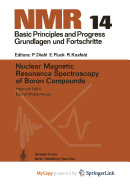 Nuclear Magnetic Resonance Spectroscopy of Boron Compounds