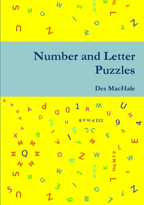 Number and Letter Puzzles - MacHale, Des