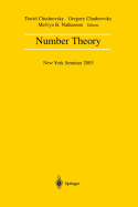 Number Theory: New York Seminar 2003