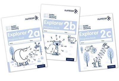 Numicon: Number, Pattern and Calculating 2 Explorer Progress Books ABC (Mixed pack) - Atkinson, Ruth, and Campling, Jayne, and Tacon, Romey
