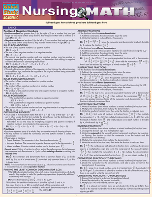 Nursing Math - BarCharts Inc