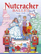 Nutcracker Ballet Paper Dolls with Glitter!