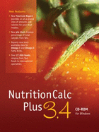 Nutritioncalc Plus 3.4 Cd-Rom