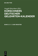 O - Z Und Register