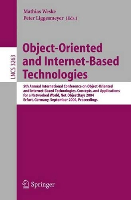 Object-Oriented and Internet-Based Technologies - Weske, Mathias (Editor), and Liggesmeyer, Peter (Editor)