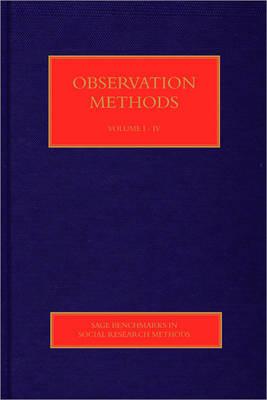 Observation Methods - Smart, Barry (Editor), and Peggs, Kay (Editor), and Burridge, Joseph (Editor)