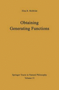 Obtaining Generating Functions
