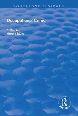Occupational Crime - Mars, Gerald (Editor)