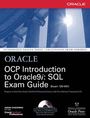Ocp Introduction to Oracle9i: SQL Exam Guide - Couchman, Jason