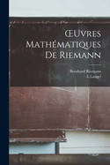 OEuvres Math�matiques De Riemann