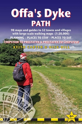 Offa's Dyke Path Trailblazer Walking Guide 6e - Carter, Keith