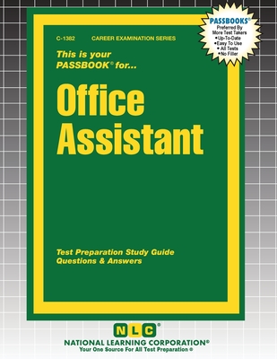 Office Assistant - Passbooks (Compiled by)
