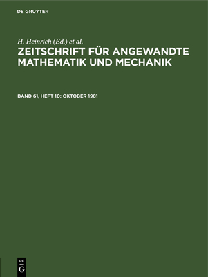 Oktober 1981 - Heinrich, H (Editor), and Schmid, G (Editor)