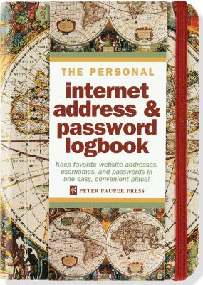 Old World Internet Address & Password Logbook - Peter Pauper Press (Creator)