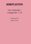 On Aristotle's "Categories 7-8"