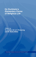 On Durkheim's Elementary Forms of Religious Life
