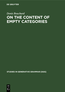 On the content of empty categories