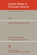 On the integration of algebraic functions