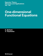 One-dimensional Functional Equations