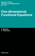 One-Dimensional Functional Equations