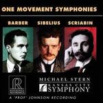 One Movement Symphonies: Barber, Sibelius, Scriabin